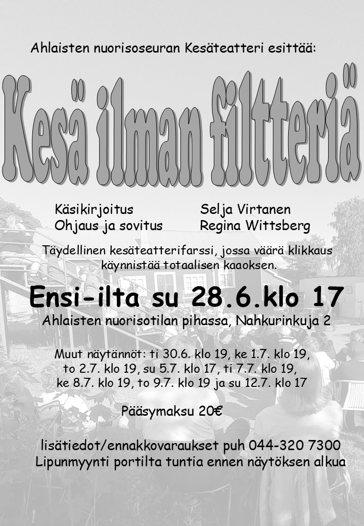 Ahlaisten kesäteatteri 2026