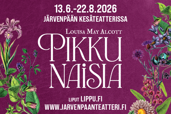 Järvenpään kesäteatteri 2026 vinkki