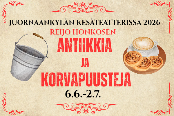 Juornaankylän kesäteatteri 2026 vinkki