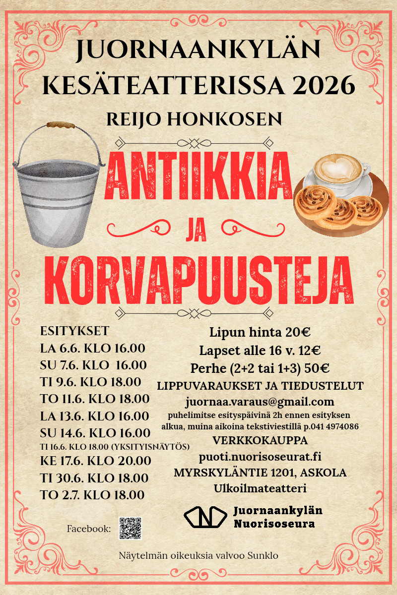 Juornaankylän kesäteatteri 2026