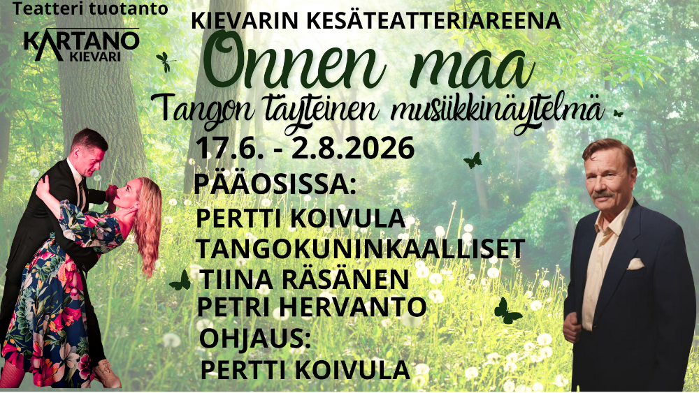 Kartano Kievarin kesäteatteri 2026 2