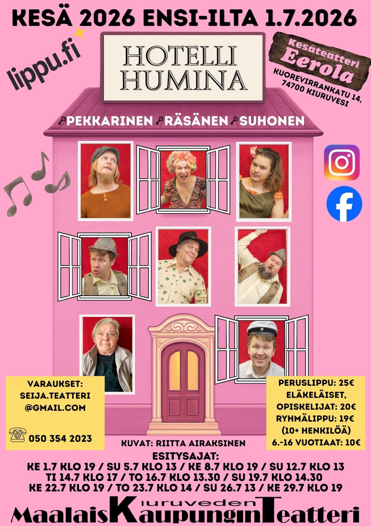 Kesäteatteri Eerola 2026