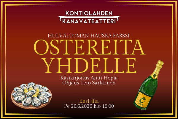 Kontiolahden Kanavateatteri 2026 vinkki