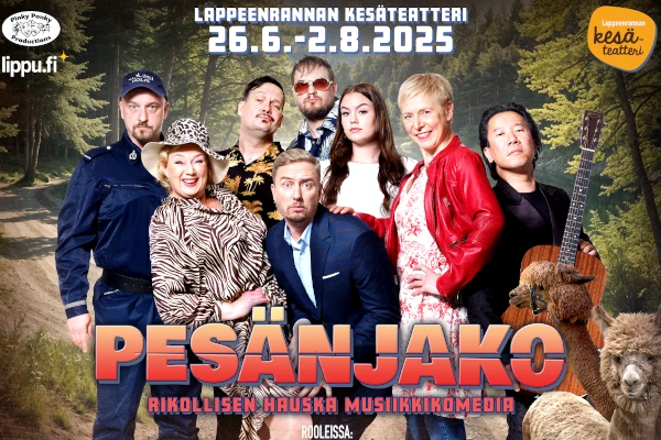 Lappeenrannan kesäteatteri 2025 vinkki