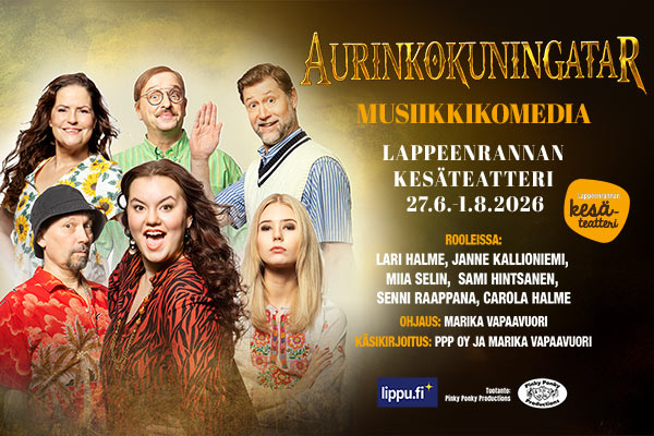Lappeenrannan kesäteatteri 2026 vinkki