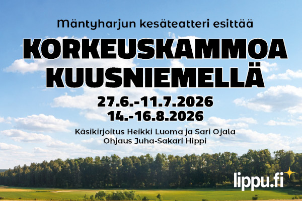 Mäntyharjun kesäteatteri 2026 vinkki