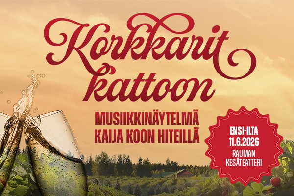 Rauman teatteri 2026 vinkki