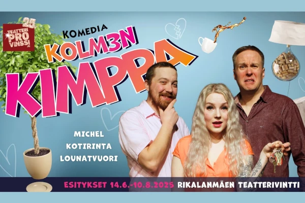 Rikalanmäen kesäteatteri 2025 vinkki