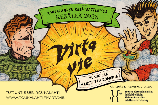 Roukalahden kesäteatteri 2026 vinkki