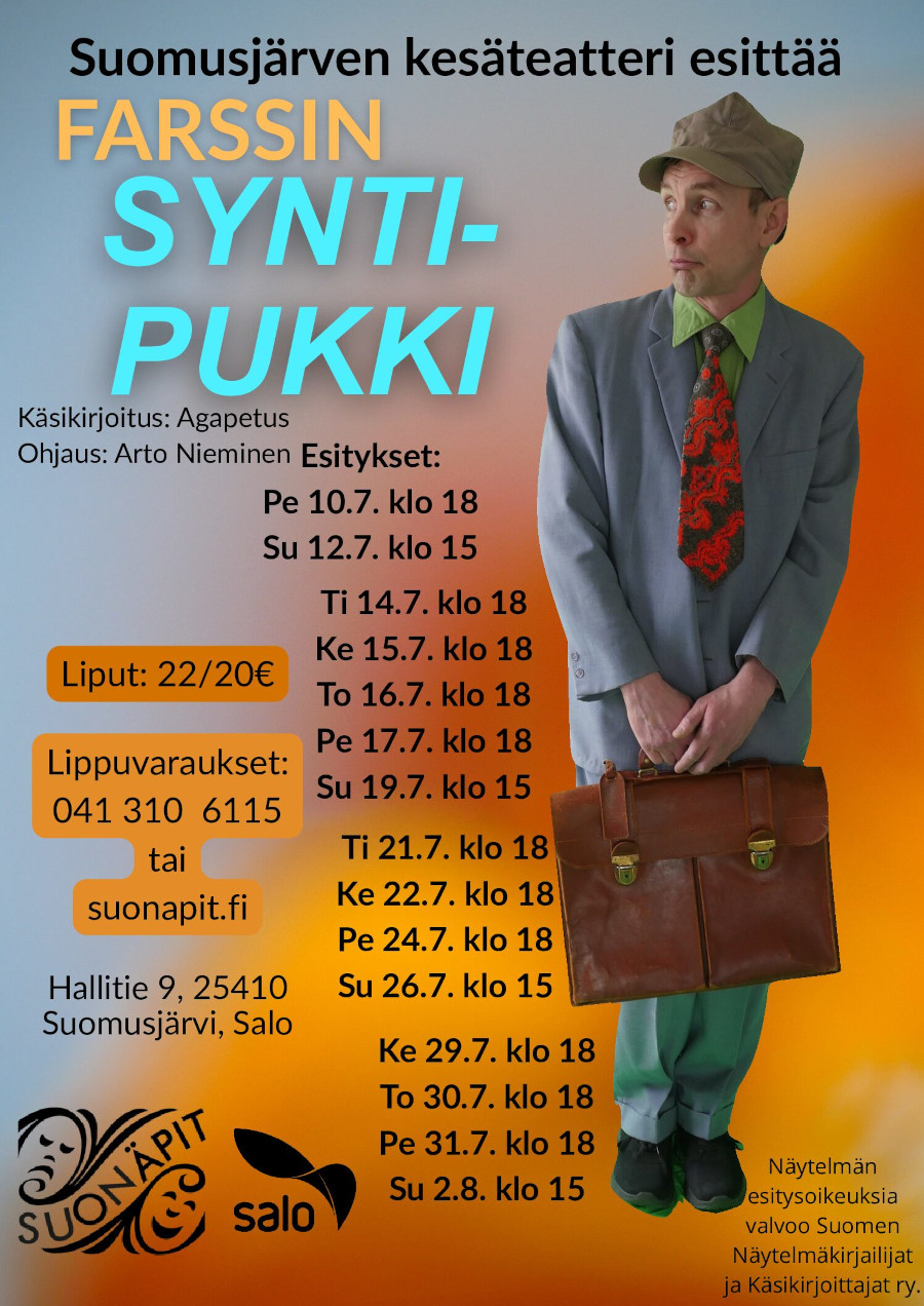 Suomusjärven kesäteatteri 2026