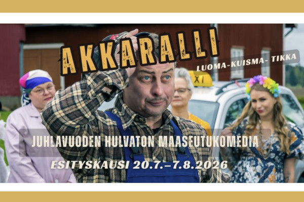 Tarvasjoen Nuorisoseuran kesäteatteri 2026 vinkki