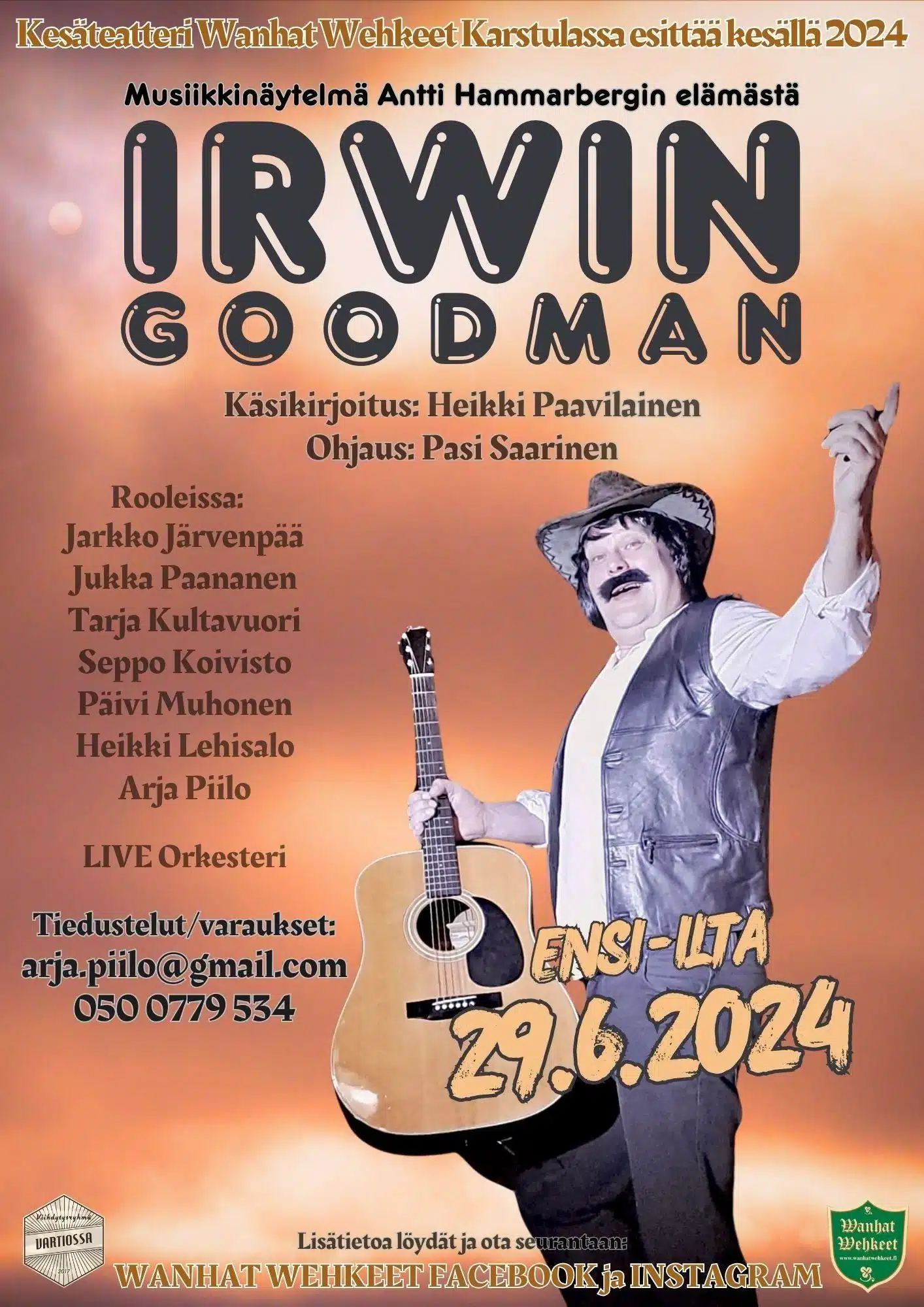 Irwin -musiikkinäytelmä
2024