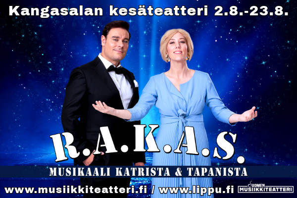 Kangasalan Kesäteatteri - suomen musiikkiteatteri 2026 vinkki