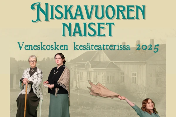 Veneskosken kesäteatteri 2025 vinkki