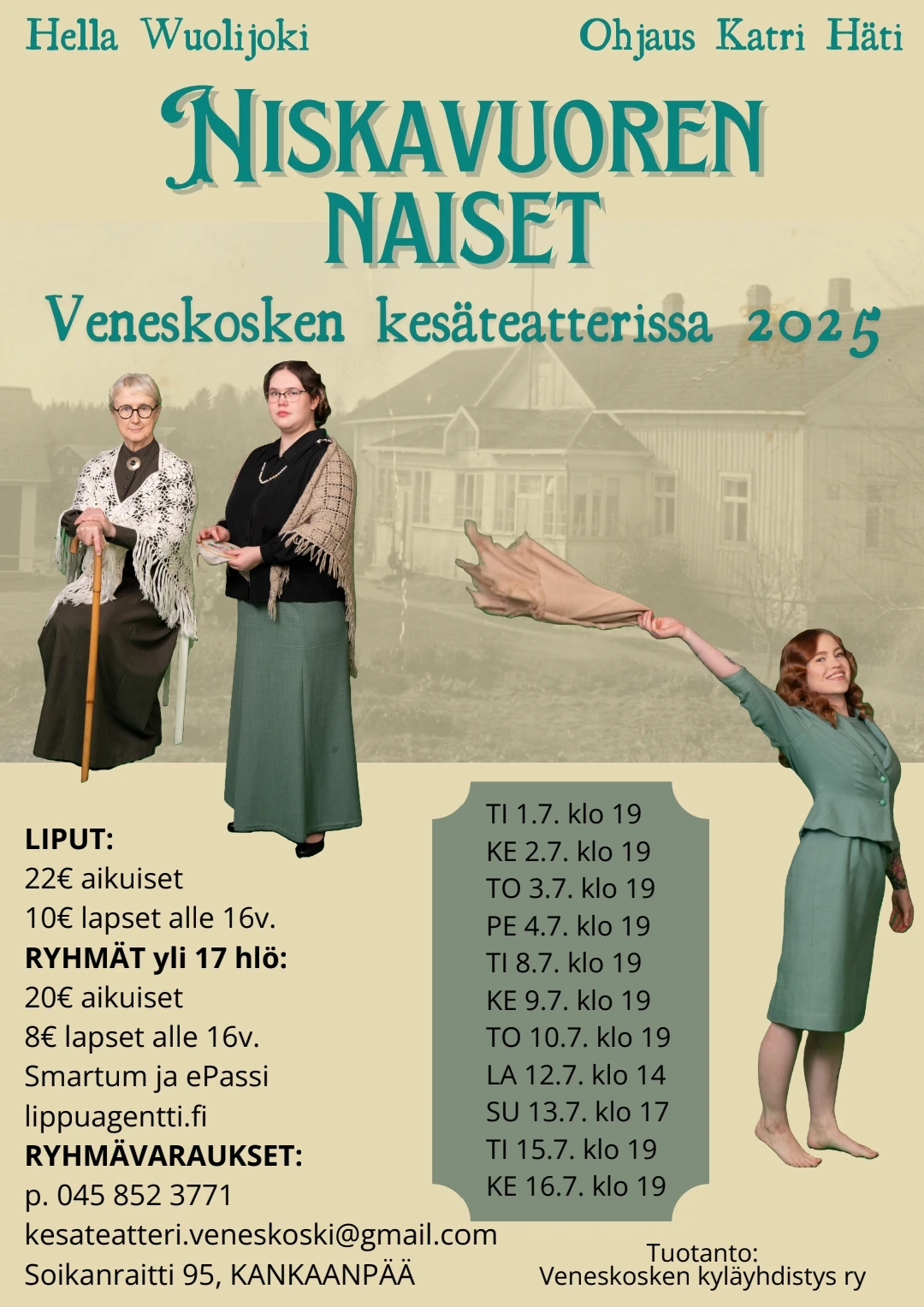 Veneskosken kesäteatteri 2025
