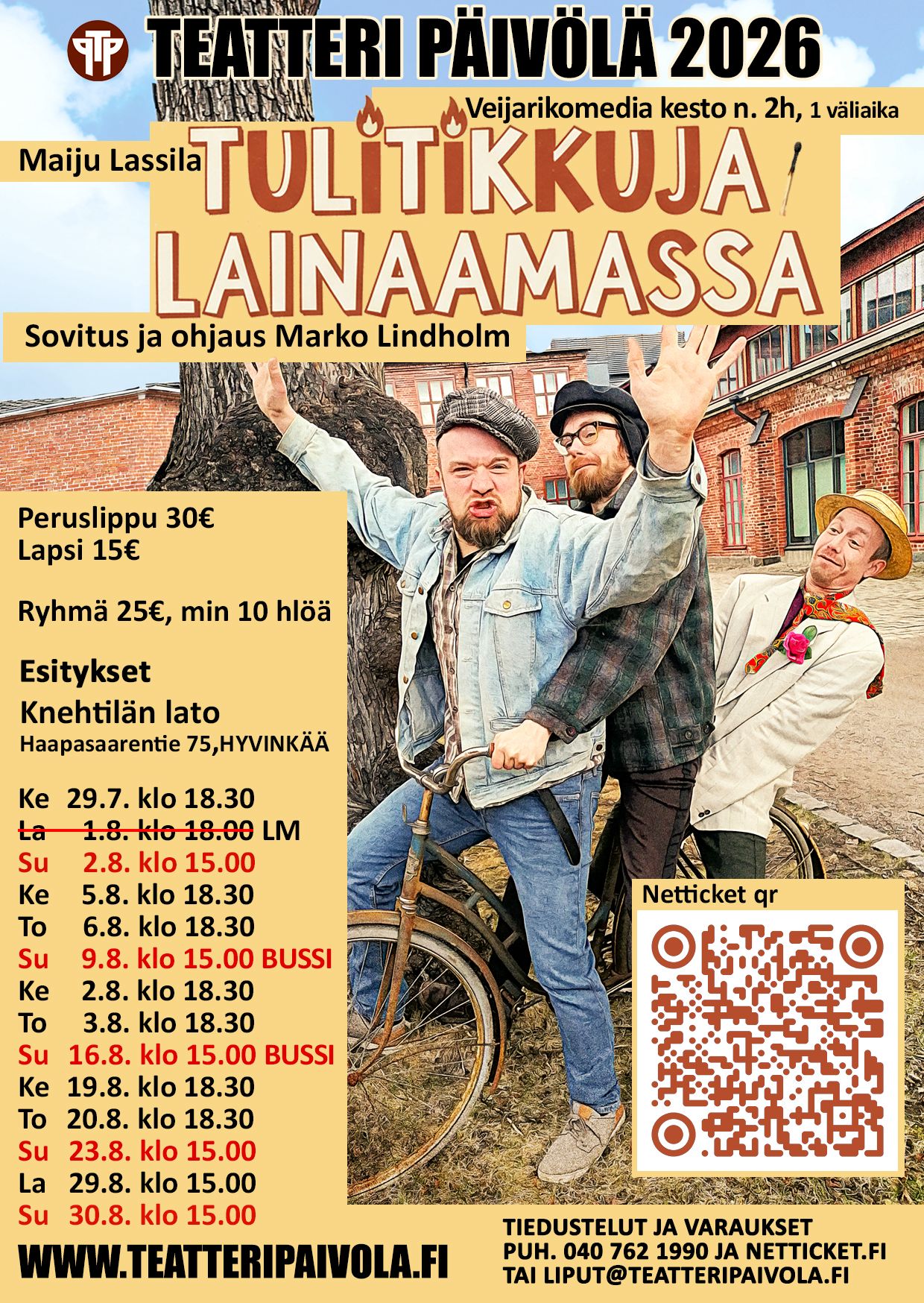 Teatteri Päivölä 2026 2