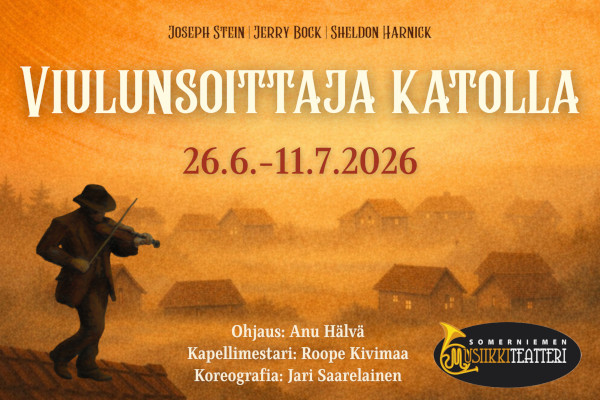 Somerniemen Musiikkiteatteri 2026 vinkki