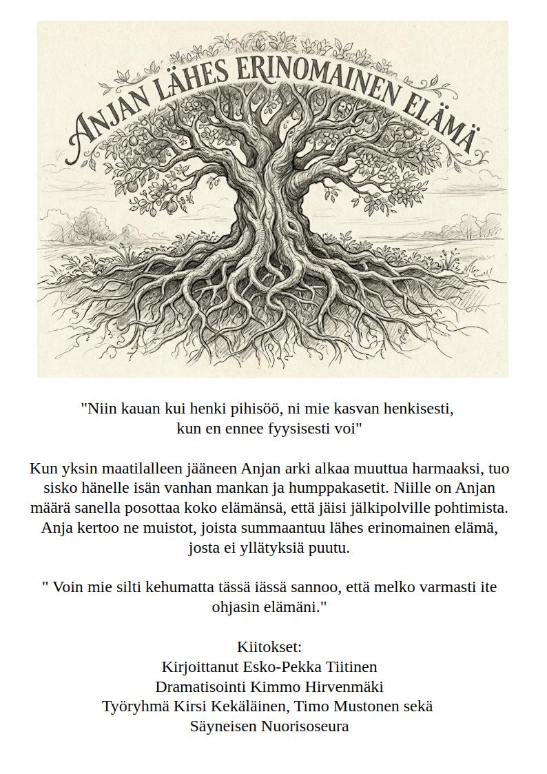 Säyneisen kesäteatteri 2026