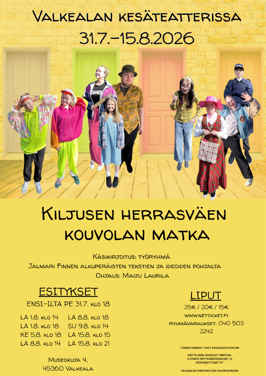 Valkealan kesäteatteri 2026 2